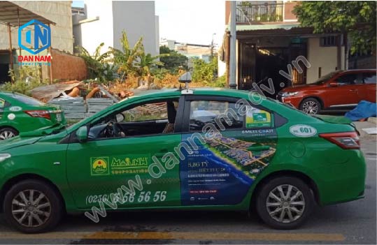 Quảng cáo taxi Bình Dương - taxi Mai Linh