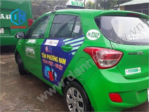Quảng cáo taxi Mai Linh Bình Thuận - Tôn Phương Nam