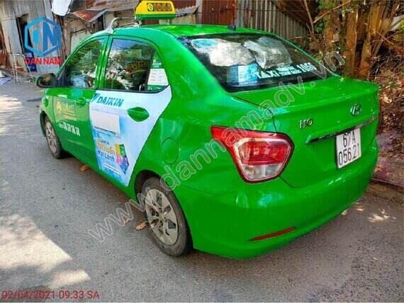 Daikin quảng cáo taxi Mai Linh 4 chỗ tại Kiên Giang