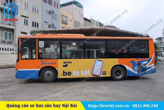 quảng cáo xe bus HN